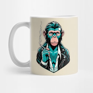 Yakuza Monkey - Tattooed & Fierce 90s Cartoon Art Mug